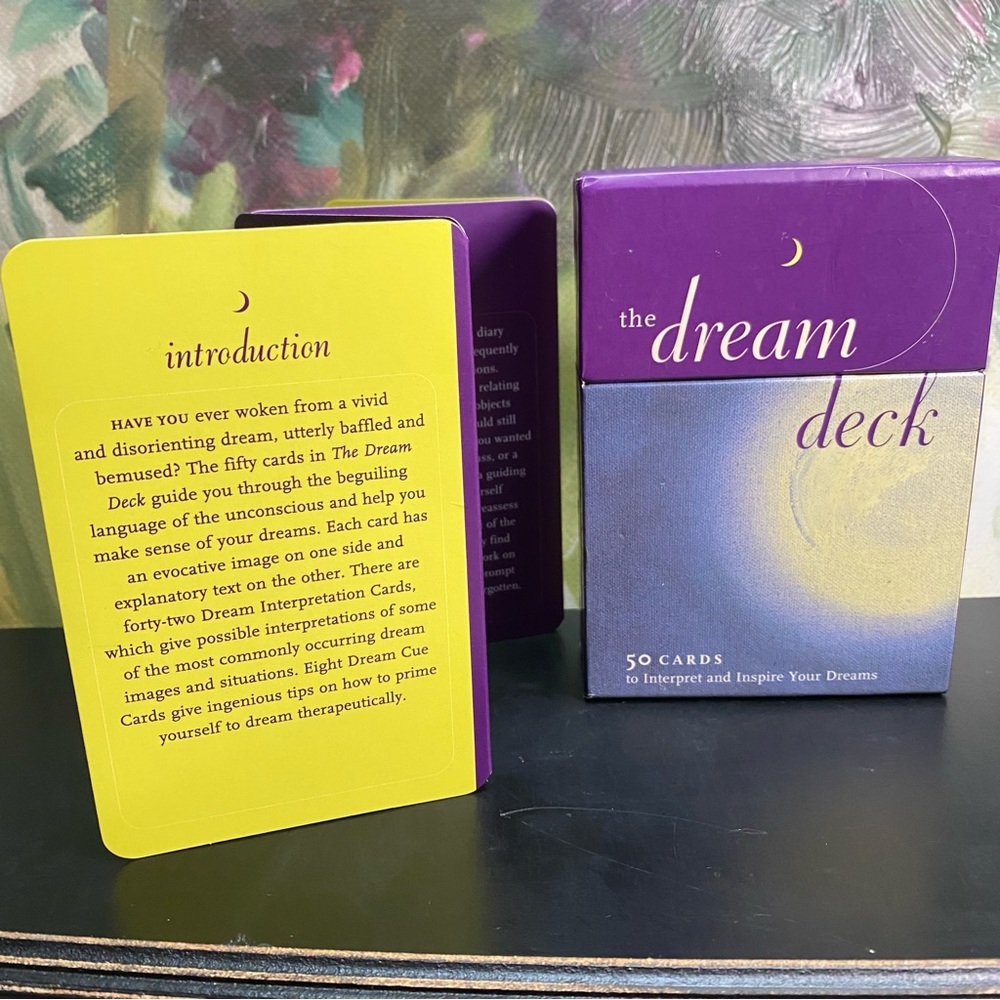 The Dream Deck 50 cards to interpret & inspire your dreams by Kristen Herman’s